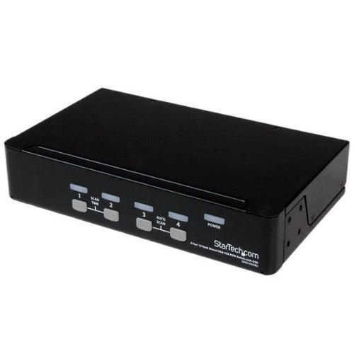 StarTech.com SV431DUSBU KVM switch Rack mounting Black - Buy IT Solutions