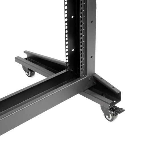 Rocstor Y10E030-B1 rack cabinet 42U Freestanding rack Black