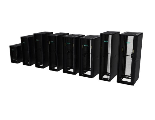HPE 36U 600mmx1075mm G2 Kitted Advanced Shock Rack with Side Panels and Baying