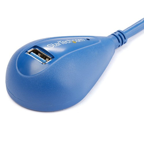StarTech.com USB3SEXT5DSK USB cable USB 3.2 Gen 1 (3.1 Gen 1) 59.1" (1.5 m) USB A 5 Gbit/s Blue