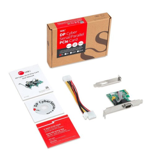 Siig JJ-E20611-S1 interface cards/adapter Internal RS-232