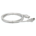 AddOn Networks ADD-7FSLCAT6A-WE networking cable White 83.9" (2.13 m) Cat6a U/UTP (UTP) Round