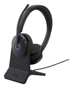 Yealink BH74 + Stand Teams USB-C/A Headset Wireless Head-band Office/Call center USB Type-C / USB Type-A Bluetooth Charging stand Black