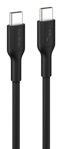Belkin CAB023FQ2MBK USB cable USB 3.2 Gen 1 (3.1 Gen 1) 78.7" (2 m) USB C Black