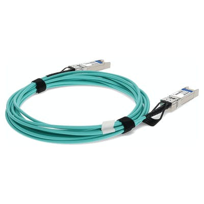 AddOn Networks J9150D-AOC-15M-AO InfiniBand/fibre optic cable 590.6" (15 m) SFP+ Aqua color