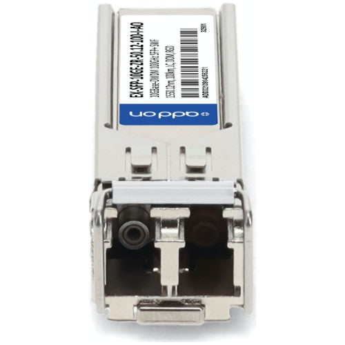 AddOn Networks EX-SFP-10GE-ZR-50.12-100-I-AO network transceiver module Fiber optic 10000 Mbit/s SFP+ 1550.12 nm