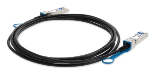 AddOn Networks ADD-SFTSHPD-PDAC3M InfiniBand/fibre optic cable 118.1" (3 m) SFP+ DAC Black, Stainless steel