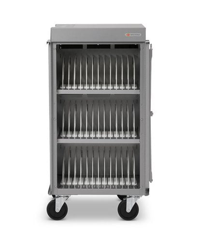 Bretford CUBE Cart Slim Portable device management cabinet Gray