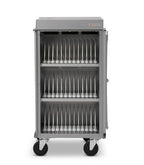 Bretford CUBE Cart Slim Portable device management cabinet Gray
