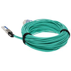 AddOn Networks ADD-Q4ARQ56MX-O3M InfiniBand/fibre optic cable 118.1" (3 m) 4xQSFP56 QSFP56 AOC Aqua color