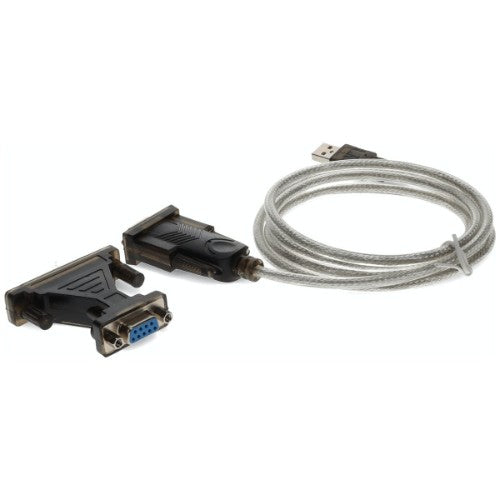 AddOn Networks USB2DB25 serial cable Silver 59.8" (1.52 m) USB Type-A D-sub (DB-25)