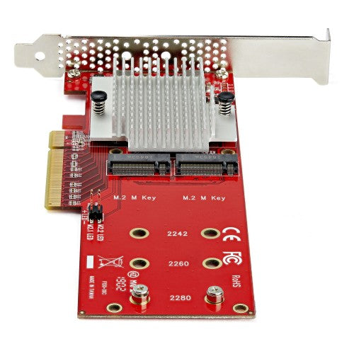 StarTech.com PEX8M2E2 interface cards/adapter Internal M.2