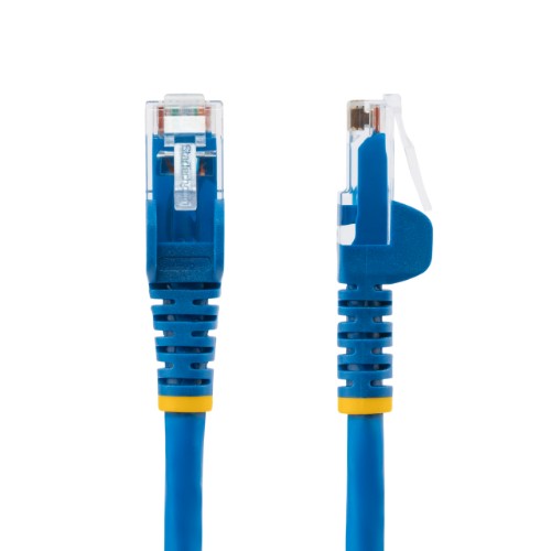 StarTech.com N6LPATCH6INBL networking cable Blue 5.91" (0.15 m) Cat6 U/UTP (UTP) Round