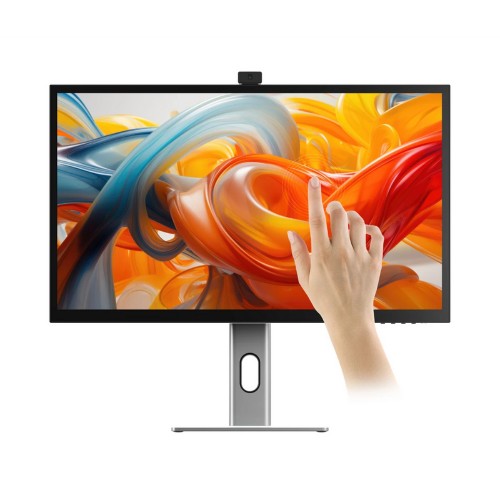 ALOGIC Clarity Pro Touch computer monitor 27" 3840 x 2160 pixels 4K Ultra HD LCD Touchscreen Black, Silver