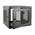 Tripp Lite SRW9UDP rack cabinet 9U Wall mounted rack Black