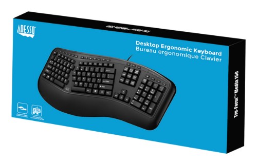 Adesso AKB-150UB keyboard Home/Office USB QWERTY US International Black