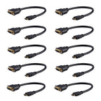 StarTech.com HDDVIMF8IN10PK video cable adapter 7.87" (0.2 m) HDMI Type A (Standard) DVI-D Black