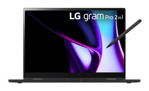 LG Gram Pro 16T90SP-K.APB8U1 laptop Intel Core Ultra 7 155H Hybrid (2-in-1) 16" Touchscreen WQXGA+ 32 GB LPDDR5x-SDRAM 1 TB SSD Wi-Fi 6E (802.11ax) Windows 11 Pro Black