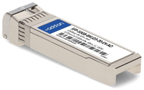 AddOn Networks SFP-10GB-BXU23-20-EX-AO network transceiver module Fiber optic 10000 Mbit/s SFP+
