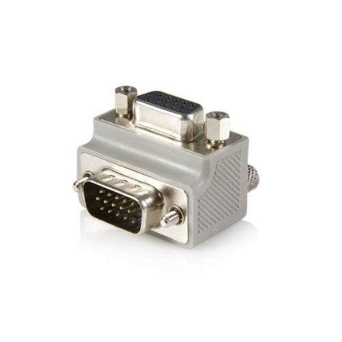 StarTech.com Right Angle VGA / VGA Cable Adapter Type 1 - M/F DB15 Gray