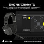 Corsair HS80 MAX Headset Wireless Head-band Gaming Bluetooth Black