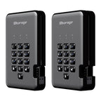 iStorage diskAshur PRO2 external hard drive 2 TB USB Type-A 3.2 Gen 1 (3.1 Gen 1) Black