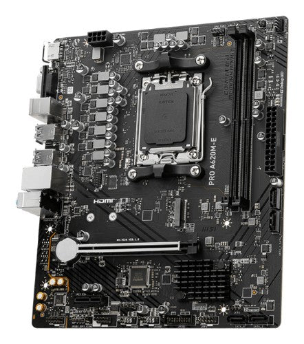 MSI PRO A620M-E motherboard AMD A620 Socket AM5 micro ATX