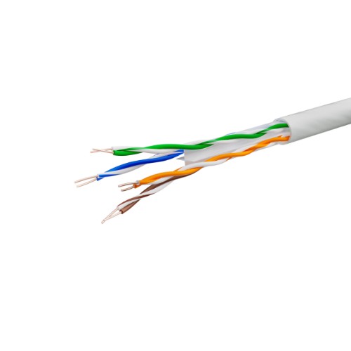 StarTech.com WIRC6CMPWH1K networking cable White 12000" (304.8 m) Cat6 U/UTP (UTP) Round