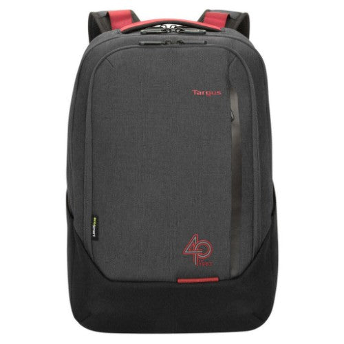 Targus 15.6 40TH ANNIVERSARY CYPRESS WITH ECOSMART backpack Rucksack Gray, Black Foam