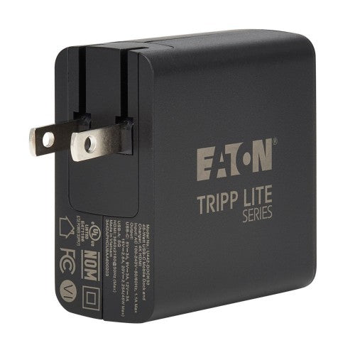 Eaton U442-DOCK30 mobile device charger Laptop, Universal Black AC Fast charging Indoor