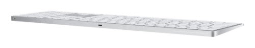 Apple MXCJ3LL/A keyboard Universal Bluetooth QWERTY US English Silver, White