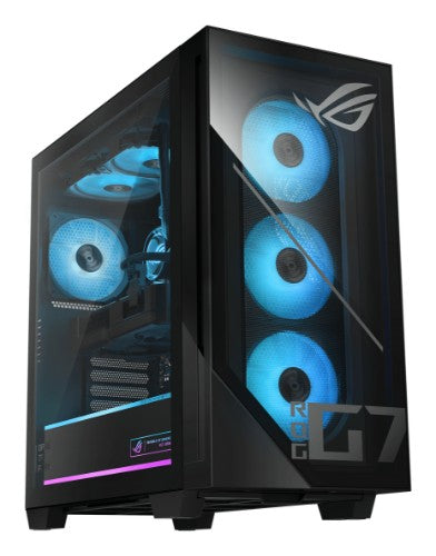 ASUS ROG G700 G700TF-DS764 Intel Core Ultra 7 265F 16 GB DDR5-SDRAM 1 TB SSD NVIDIA GeForce RTX 5060 Windows 11 Home Tower PC Black