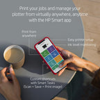 HP Designjet T650 24-in Printer