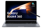Samsung Galaxy Book4 360 NP754QGK-KG1US laptop Intel Core 7 150U Hybrid (2-in-1) 15.6" Touchscreen Full HD 16 GB LPDDR5x-SDRAM 512 GB SSD Wi-Fi 6E (802.11ax) Windows 11 Home Gray