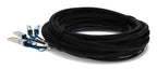 AddOn Networks QSFP-4SFP-PDAC1M-FT-AO InfiniBand/fibre optic cable 39.4" (1 m) QSFP+ 4x SFP+ DAC Black