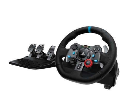 Logitech G 941-000110 Gaming Controller Black USB Steering wheel + Pedals PC, PlayStation 4, Playstation 3