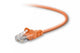 Belkin Cat5e, 30ft, 1 x RJ-45, 1 x RJ-45, Orange networking cable 358.3" (9.1 m)