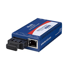 Advantech IMC-350-SST-PS-A network media converter 100 Mbit/s 1310 nm Single-mode Blue