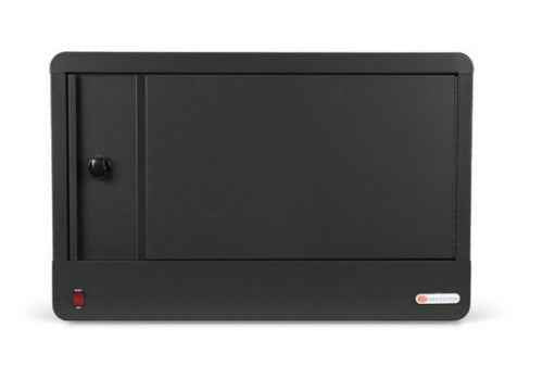 Bretford CUBE Micro Station Portable device management cabinet Charcoal