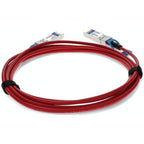 AddOn Networks SFP-H10GB-CU2M-RD-AO InfiniBand/fibre optic cable 78.7" (2 m) SFP+ Red