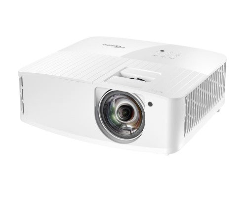Optoma 4K400STx data projector Short throw projector 4000 ANSI lumens DLP UHD 4K (3840x2160) 3D White