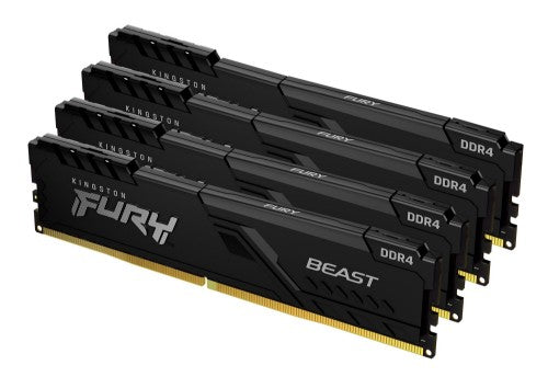 Kingston Technology FURY Beast memory module 64 GB 4 x 16 GB DDR4 3200 MT/s