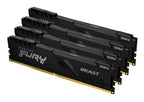 Kingston Technology FURY Beast memory module 64 GB 4 x 16 GB DDR4 3200 MT/s