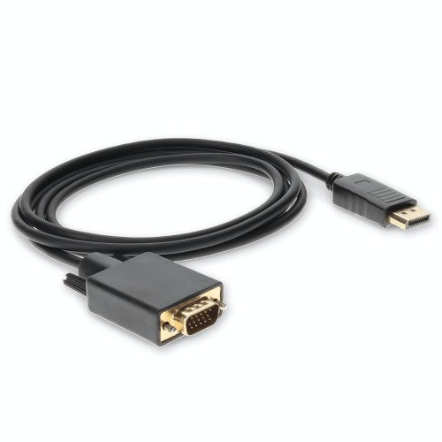 AddOn Networks DISPLAYPORT2VGA2M video cable adapter 78.7" (2 m) DisplayPort VGA (D-Sub) Black