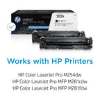 HP 202X 2-pack High Yield Black Original LaserJet Toner Cartridges