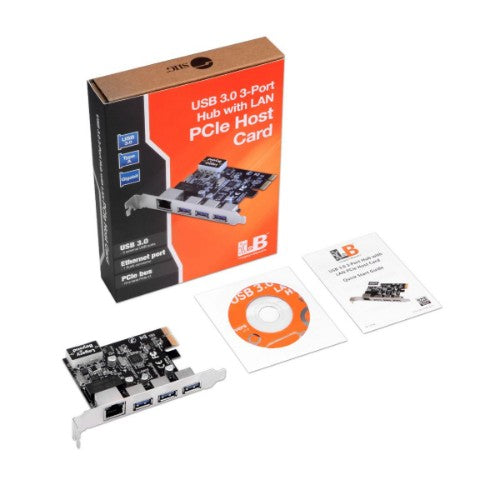 Siig LB-US0614-S1 interface cards/adapter Internal RJ-45, USB 3.2 Gen 1 (3.1 Gen 1)
