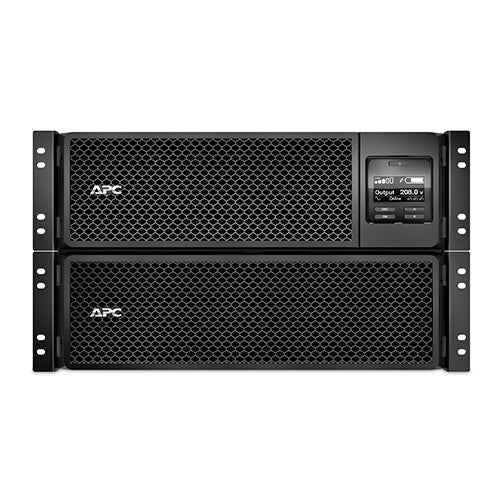 APC SRT8KRMXLT uninterruptible power supply (UPS) Double-conversion (Online) 8 kVA 8000 W 7 AC outlet(s)