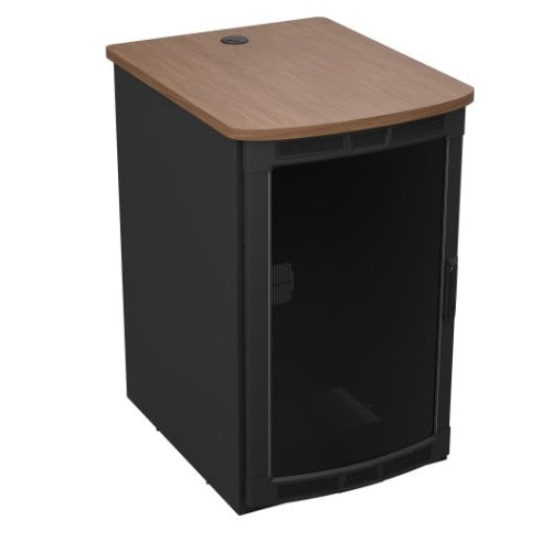 Middle Atlantic Products BGR-19SA27MDK-D0 rack cabinet 19U Freestanding rack Black, Wood