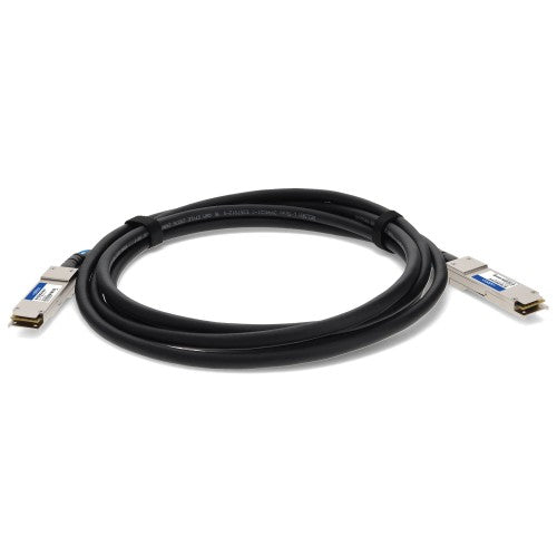 AddOn Networks DAC-Q28-100G-0-5M-AO InfiniBand/fibre optic cable 19.7" (0.5 m) QSFP28 Black