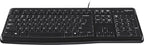 Logitech 920-002478 keyboard Office USB English Black
